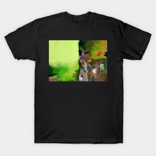 Robins of Dreamland _ the magical green valley T-Shirt